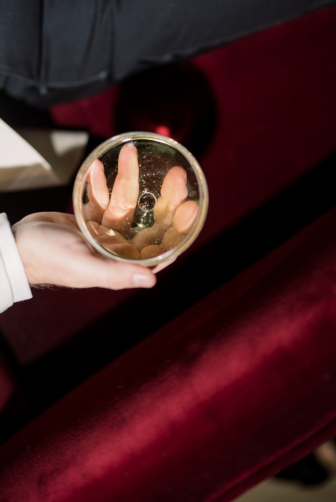 Clint and Ania wedding: wedding rings detail.