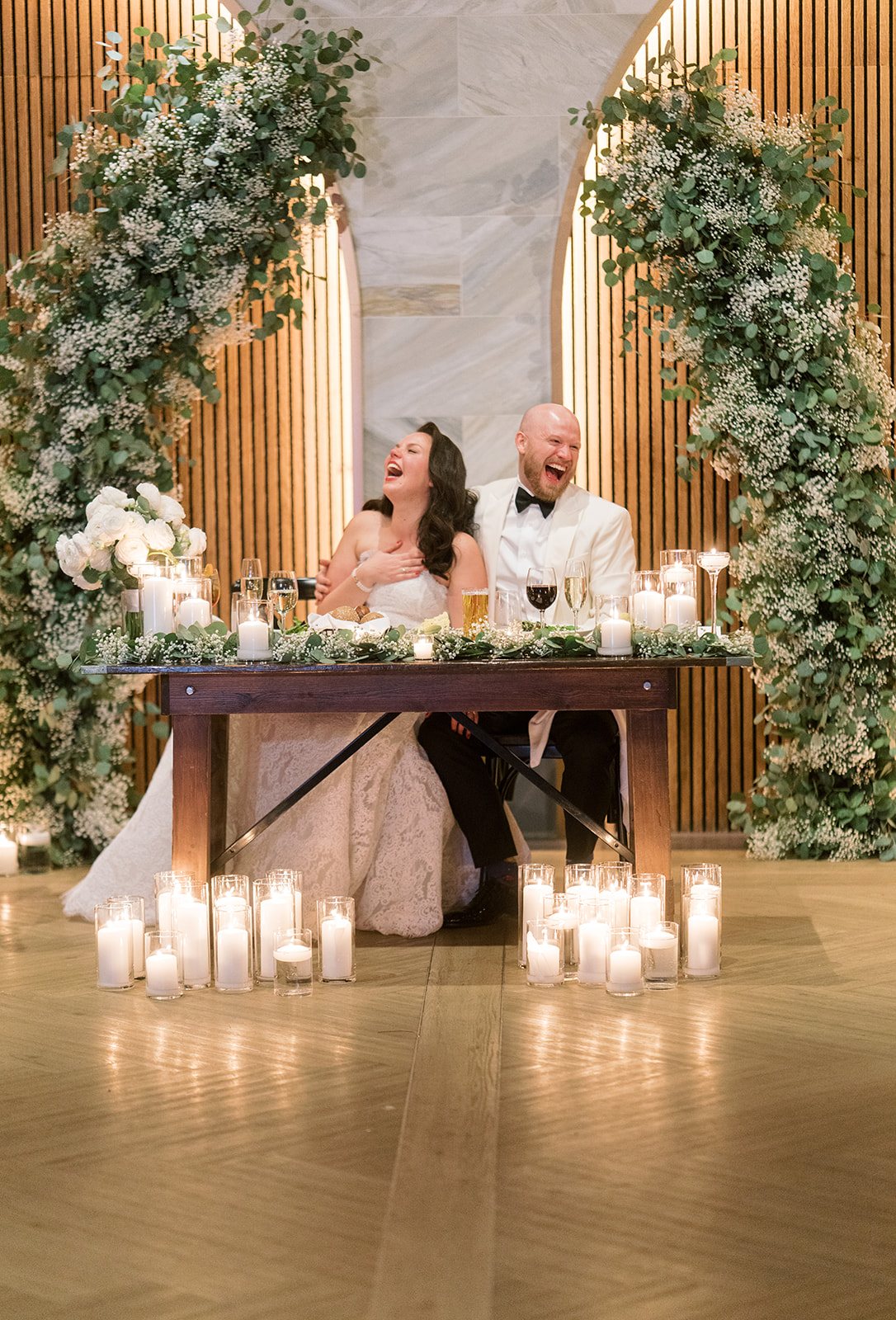 Clint and Ania wedding: clint ania sweetheart table.
