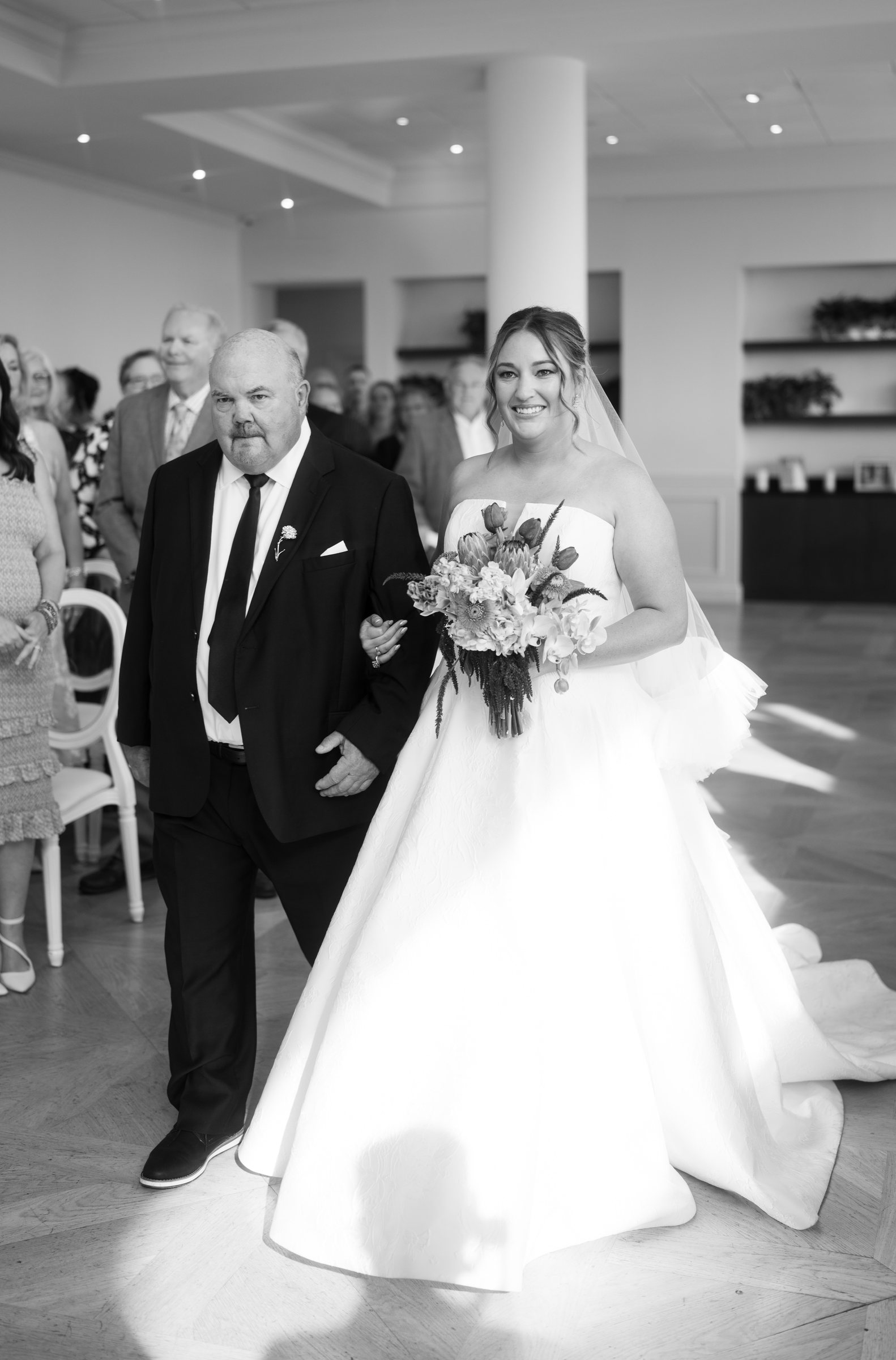 Kent and Nicolette wedding: kent nicolette ceremony recessional.