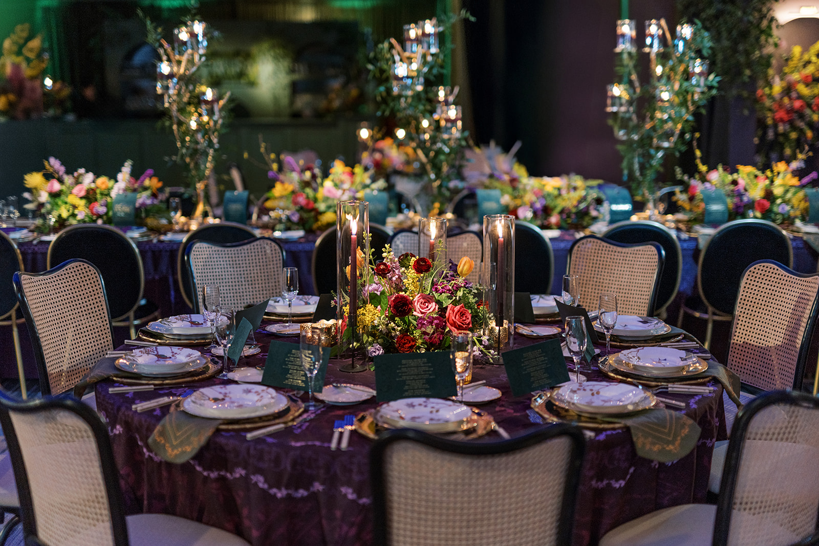 Wedding reception at Renaissance Cincinnati Downtown Hotel