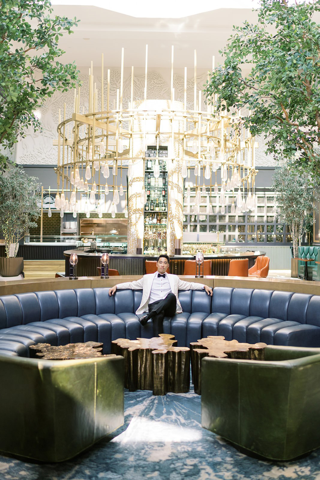 Wedding celebration at The Lytle Park Hotel