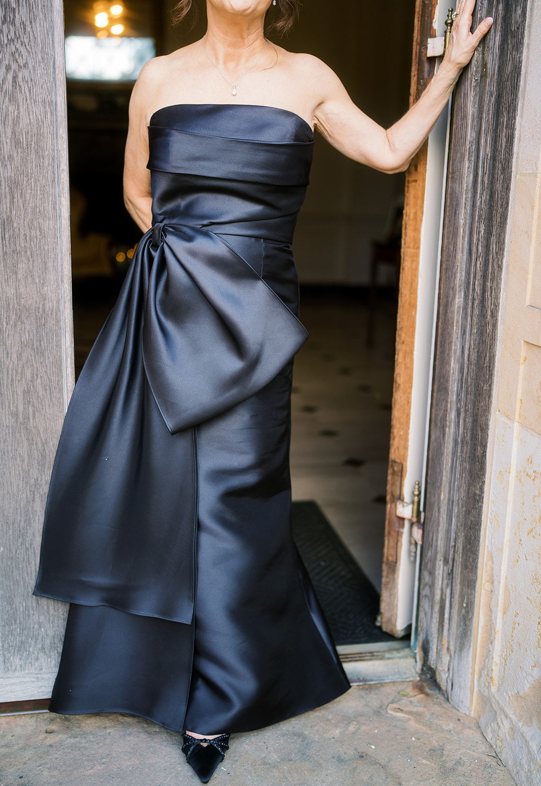 Elegant bridal fashion portrait from Olivia's wedding day