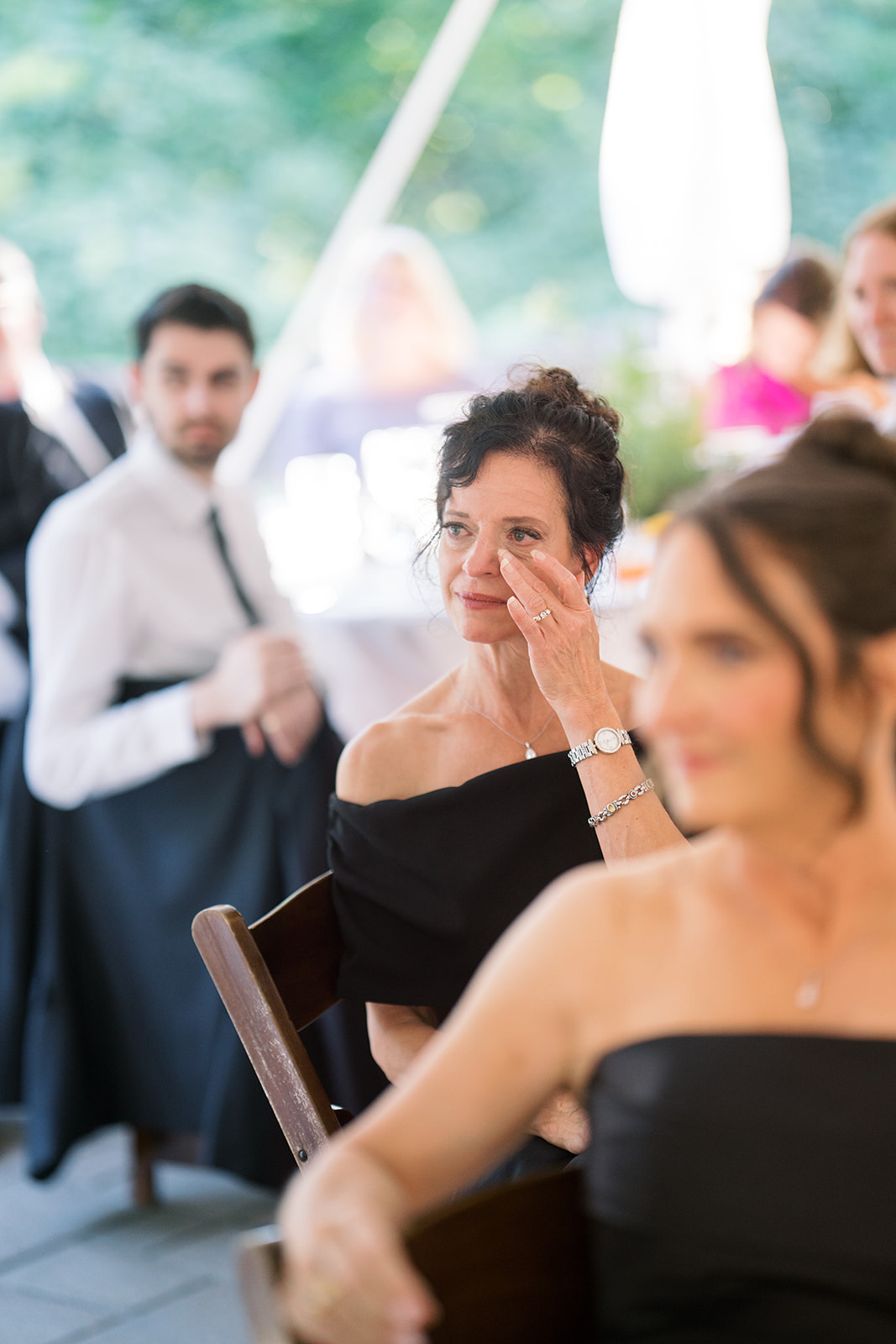 Zach and Olivia together in a wedding portrait, gallery view 3