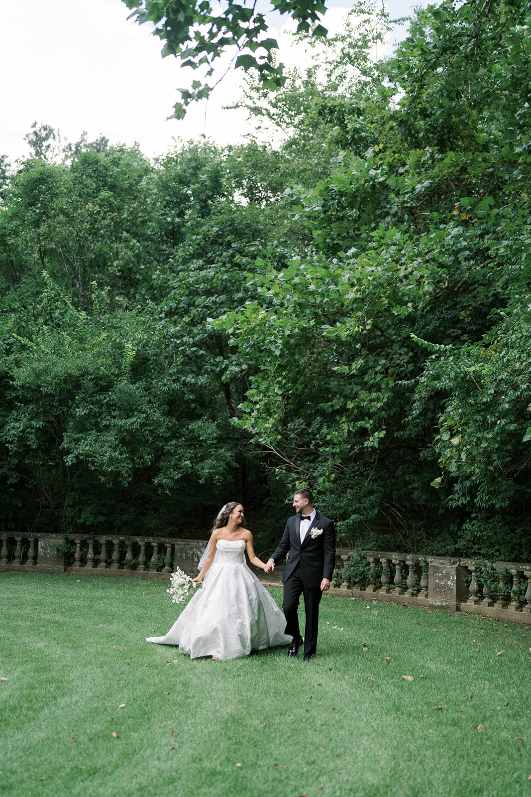 Zach and Olivia together in a wedding portrait, gallery view 12
