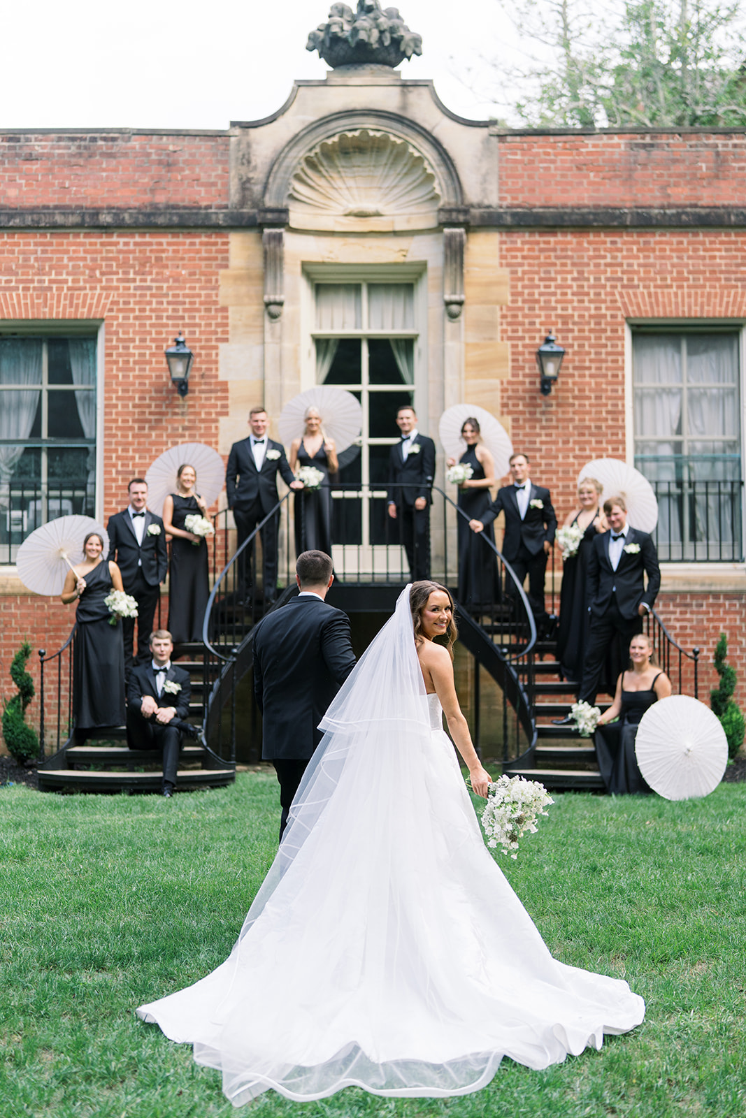 Olivia in an outdoor bridal portrait