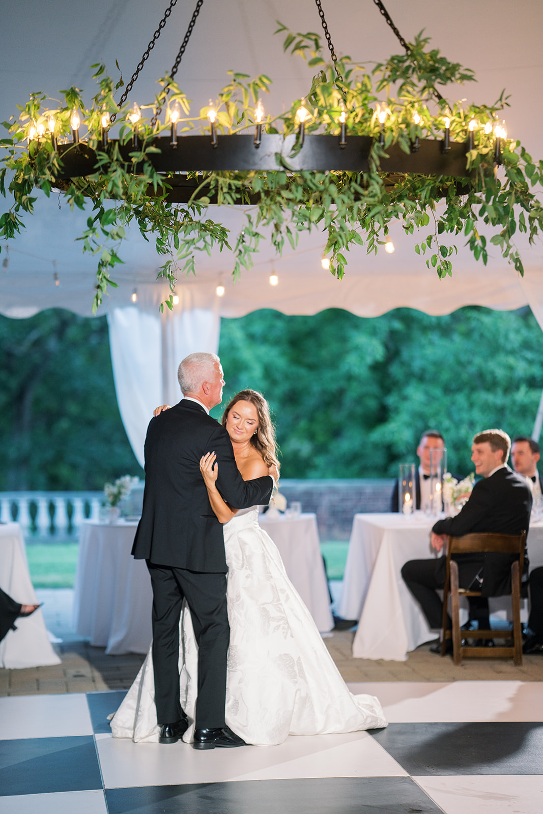 Olivia in an outdoor bridal portrait, gallery view 7