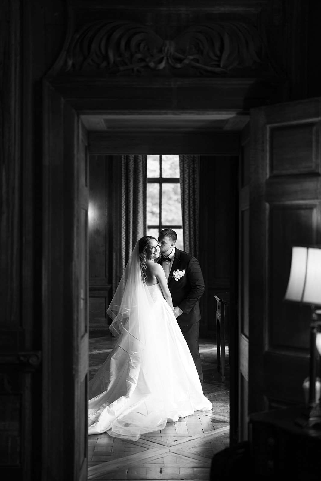Wedding ceremony inside St. Francis de Sales in Cincinnati, gallery view 6