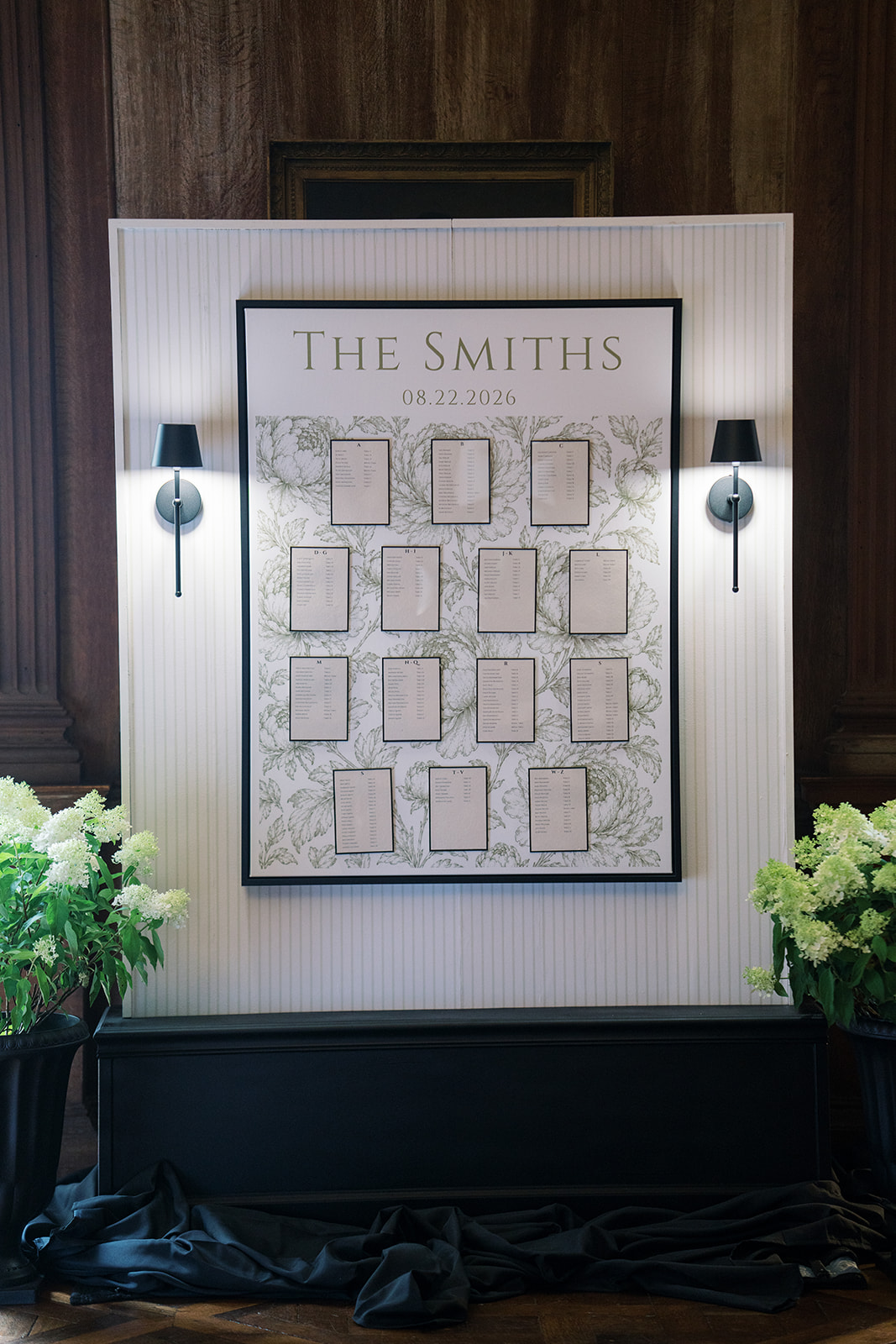 Architectural detail from Zach and Olivia's wedding day, gallery view 3